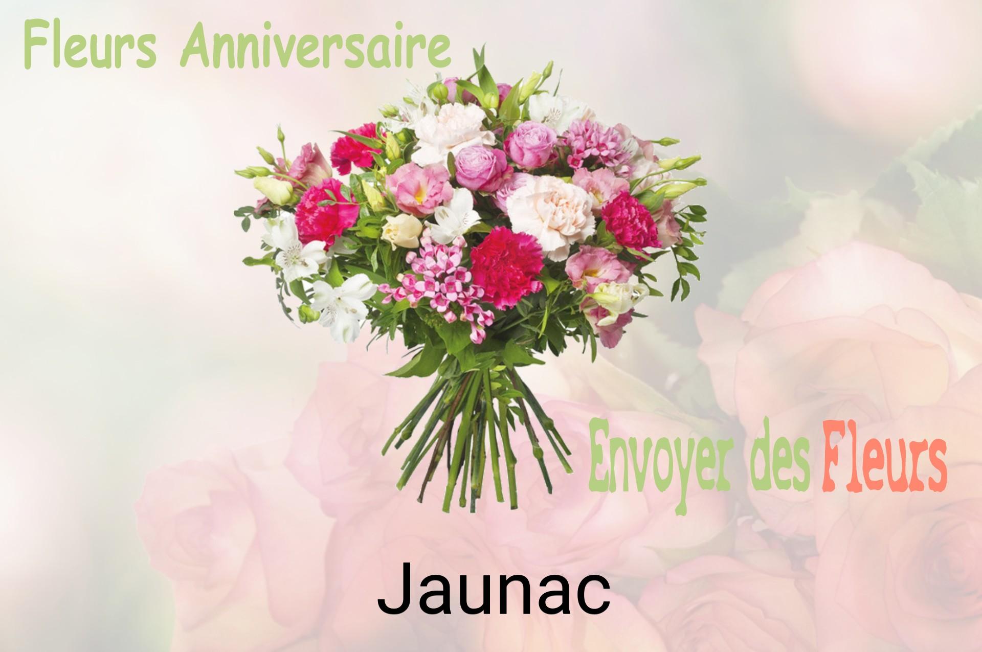Bouquet de fleurs d’anniversaire livré à Jaunac